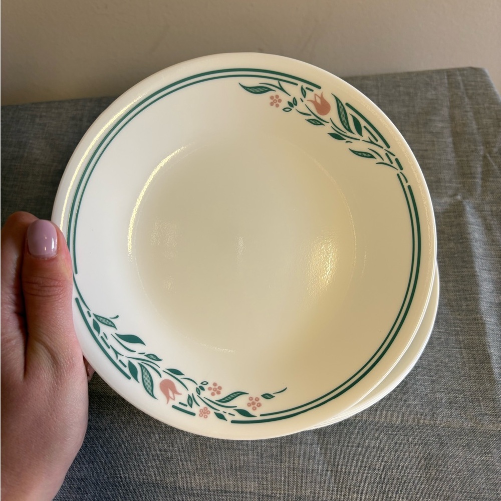 Rosemarie (Corelle) by Corning plates (8)